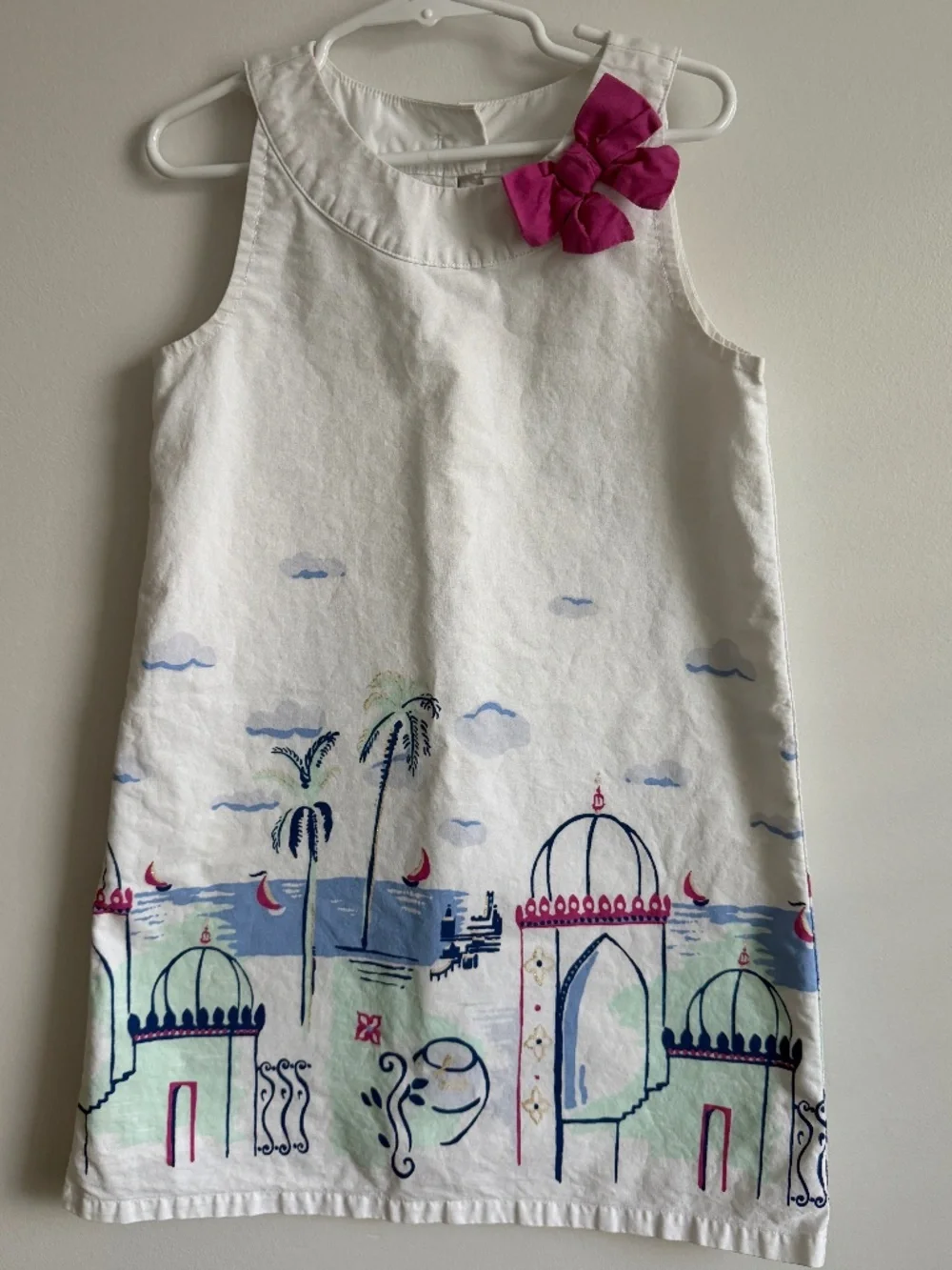 Gymboree Mediterranean Coastal Print 100% Cotton Dress